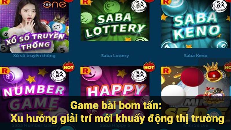 Game bài bom tấn: Xu hướng giải trí mới khuấy động thị trường